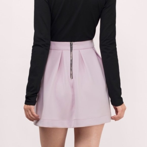 *HOST PICK*NWOT TOBI LAVENDER HIGH WAISTED SKIRT - Picture 3 of 16